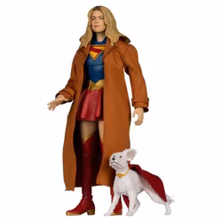 Supergirl (2026) DC Multiverse Supergirl & Puppy Krypto (Gold Label) Action Figure