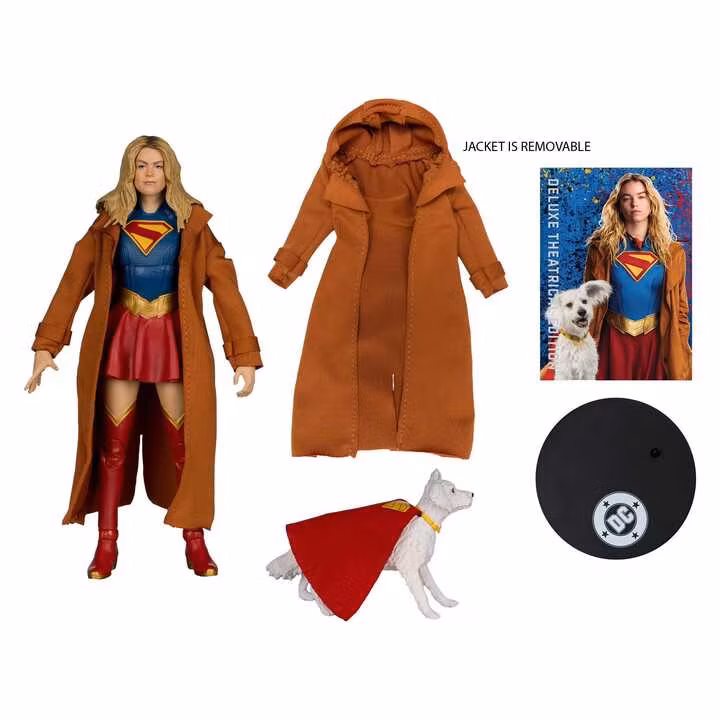 Supergirl (2026) DC Multiverse Supergirl & Puppy Krypto (Gold Label) Action Figure