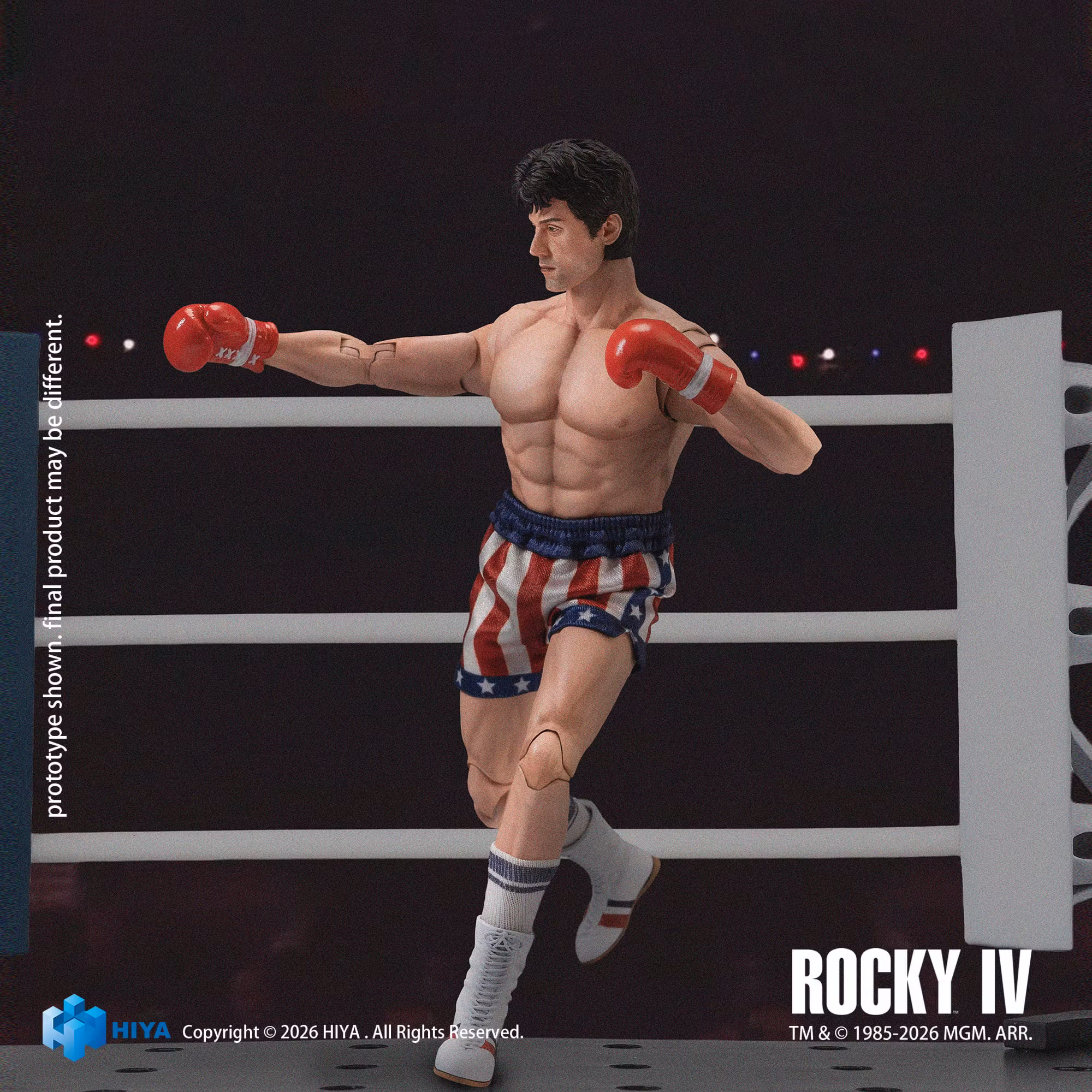 Rocky IV Exquisite Super Series Rocky Balboa 1/12 Scale Action Figure
