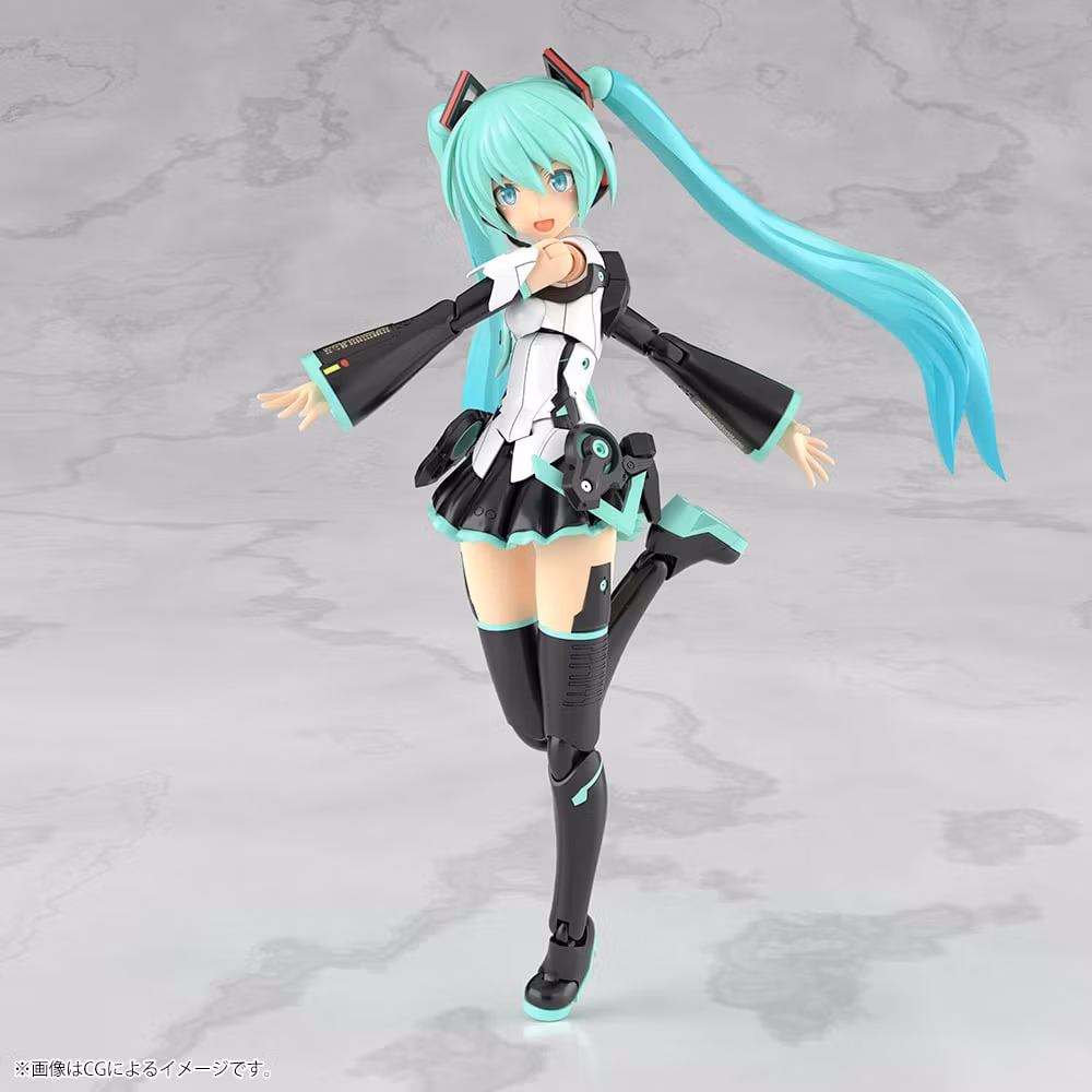 Vocaloid Frame Music Girl Grande Scale Hatsune Miku Model Kit