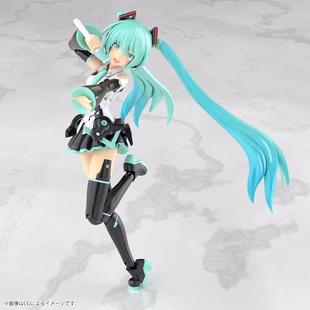 Vocaloid Frame Music Girl Grande Scale Hatsune Miku Model Kit