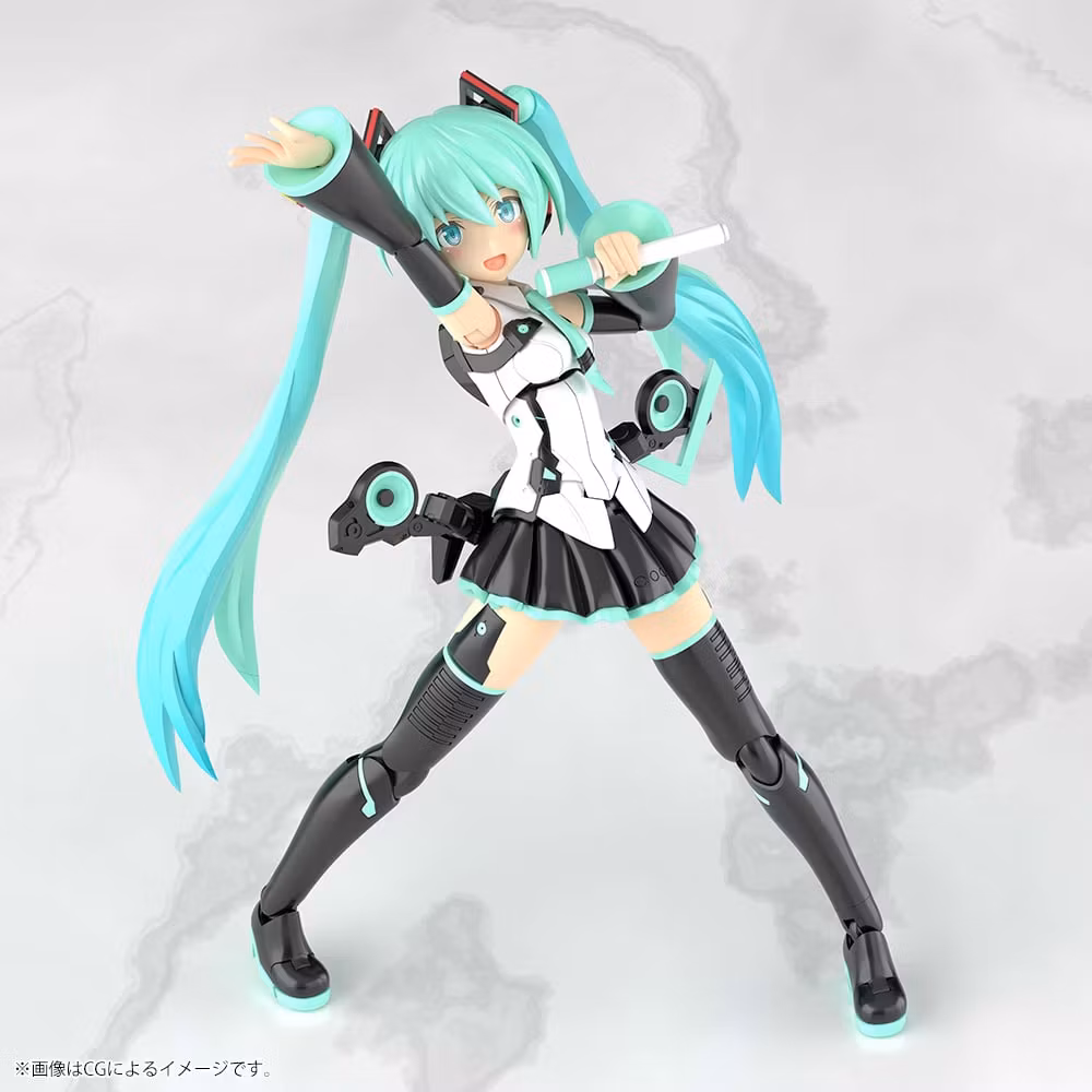Vocaloid Frame Music Girl Grande Scale Hatsune Miku Model Kit