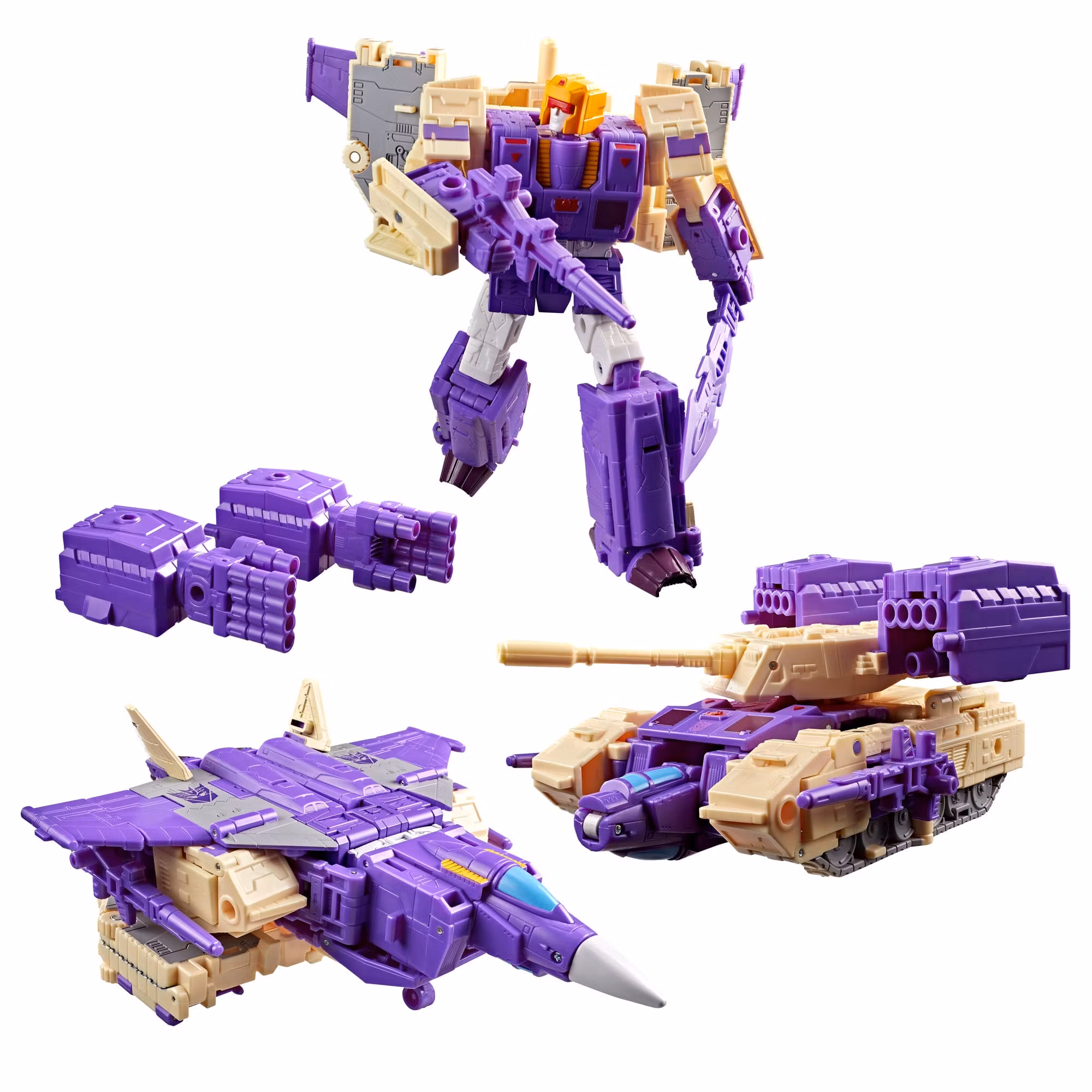 The Transformers: The Movie Studio Series 86 Leader Class Blitzwing Action Figure