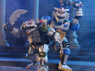 Teenage Mutant Ninja Turtles (Animated Series) Robo Tokka & Robo Rahzar Action Figure Two-Pack