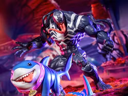 Marvel Rivals Marvel Legends Venom and Jeff the Land Shark Action Figure Two-Pack