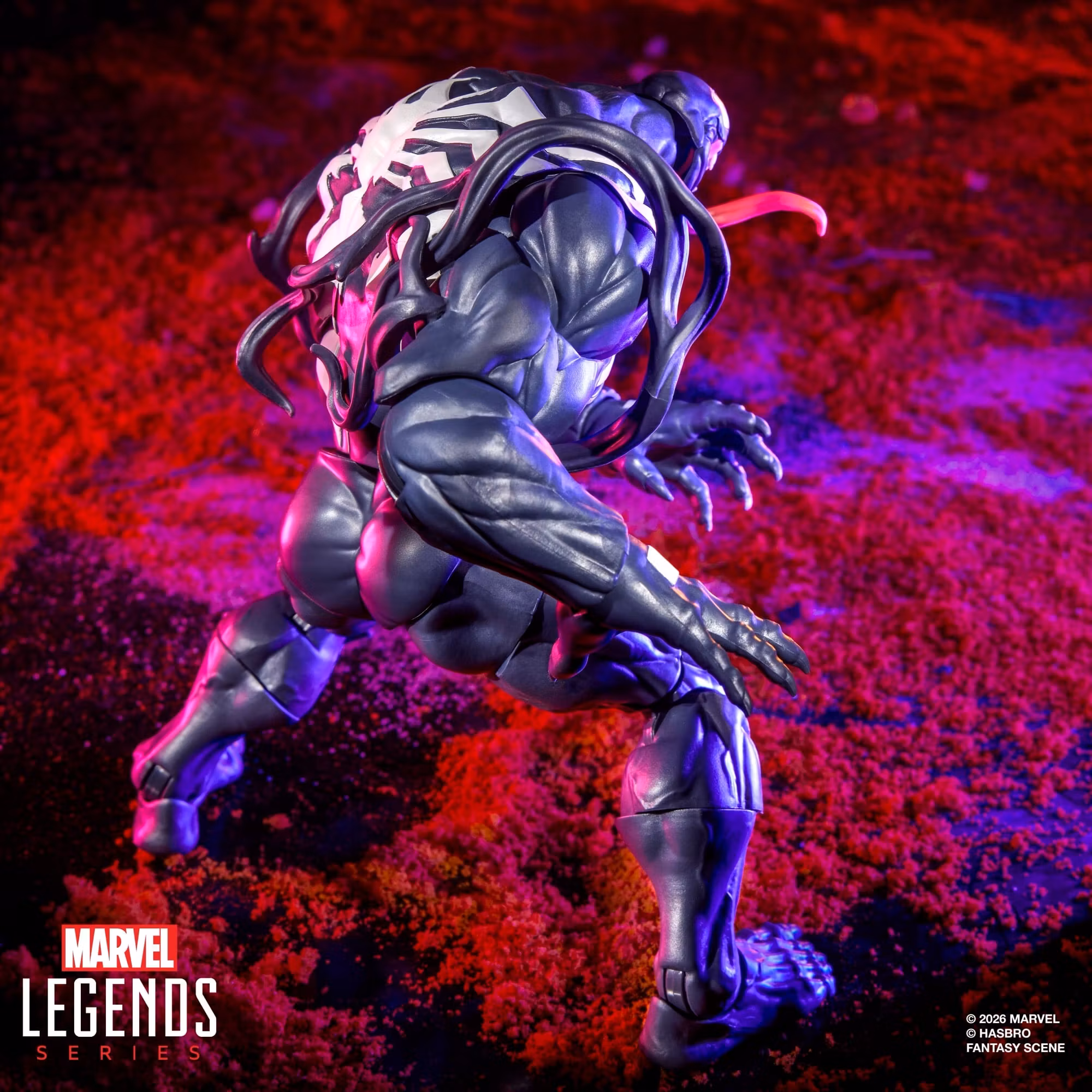 Marvel Rivals Marvel Legends Venom and Jeff the Land Shark Action Figure Two-Pack