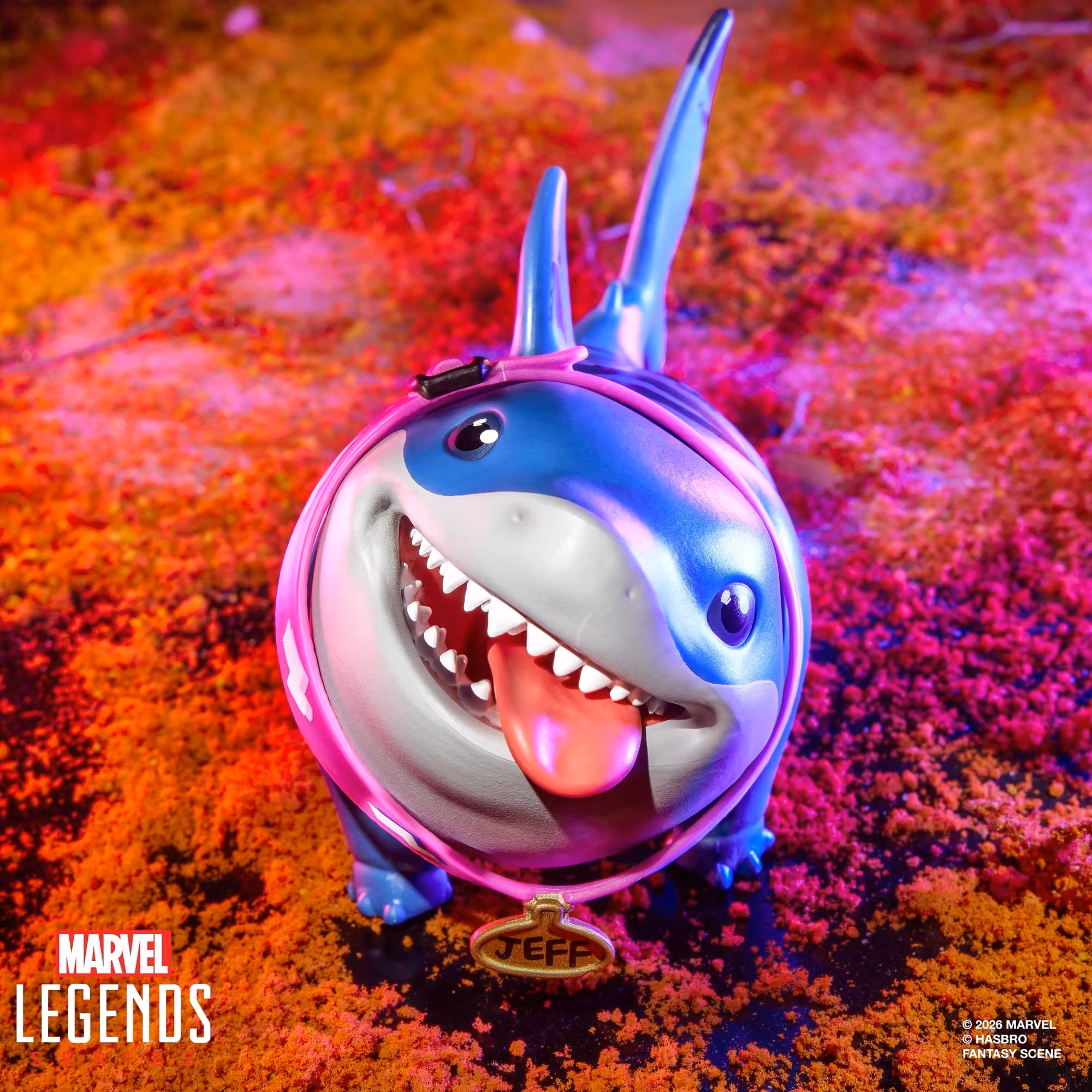 Marvel Rivals Marvel Legends Venom and Jeff the Land Shark Action Figure Two-Pack