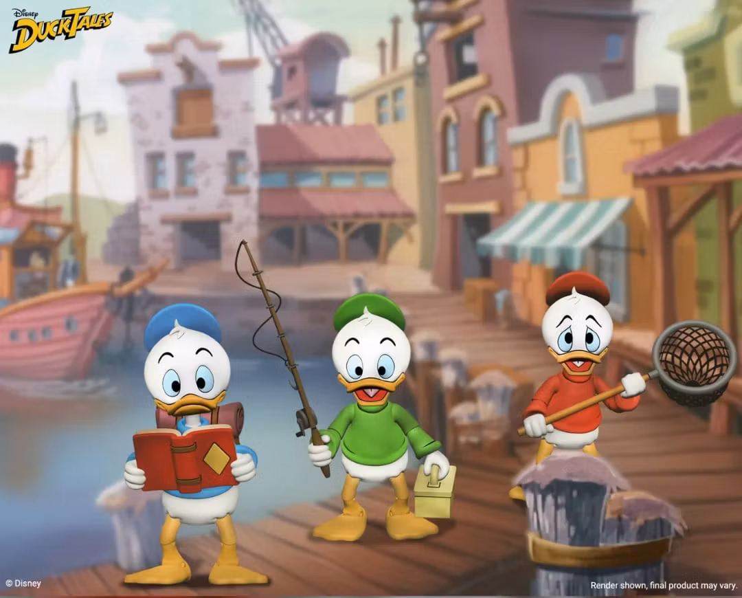 DuckTales Ultimate Huey, Dewey, and Louie Action Figure 3-Pack