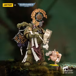 Warhammer 40,000: Death Guard Tallyman with Plasma Pistol 1/18 Scale Action Figure