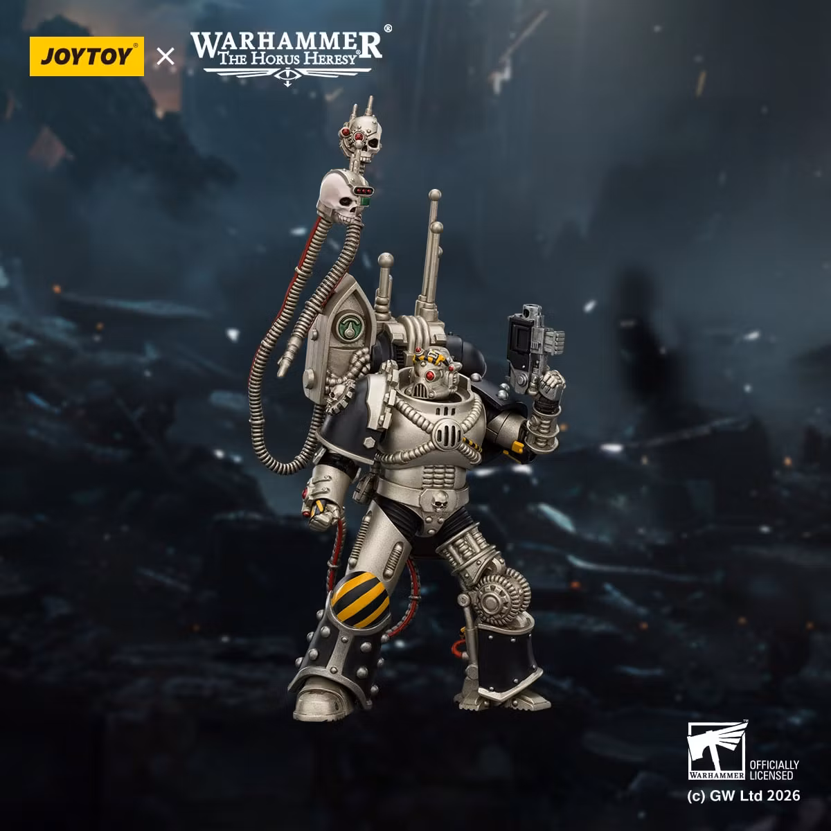 Warhammer: The Horus Heresy Iron Warriors Legion Praevian with Bolt Pistol 1/18 Scale Action Figure