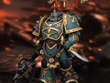 Warhammer: The Horus Heresy Sons of Horus Vheren Ashurhaddon Master of the True Sons 1/18 Scale Action Figure