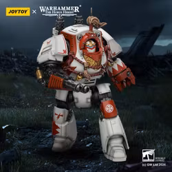 Warhammer: The Horus Heresy White Scars Contemptor Dreadnought with Melta Cannon and Gravis Power Fist 1/18 Scale Action Figure