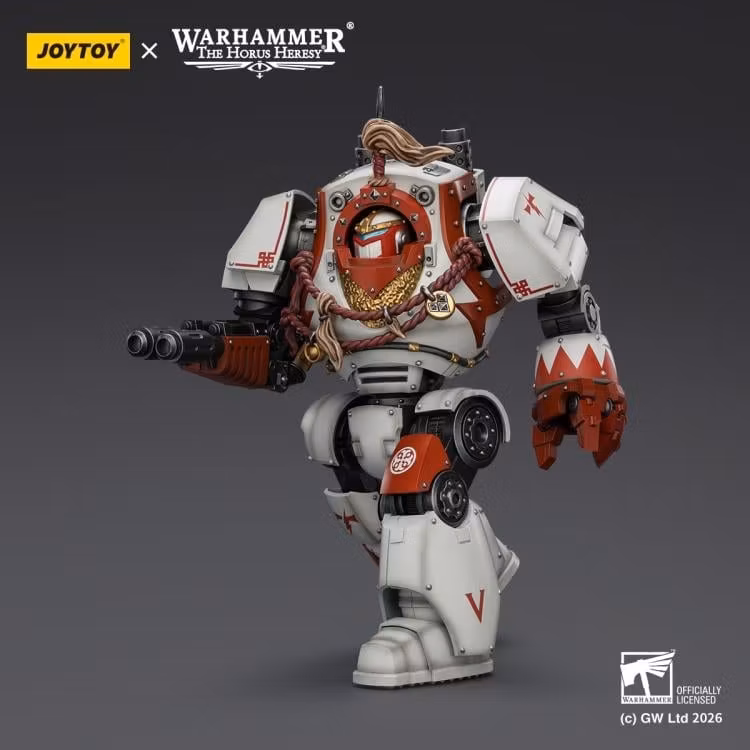 Warhammer: The Horus Heresy White Scars Contemptor Dreadnought with Melta Cannon and Gravis Power Fist 1/18 Scale Action Figure