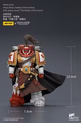 Warhammer: The Horus Heresy White Scars Qin Xa Master of the Keshig with The Tails of the Dragon Blades 1/18 Scale Action Figure