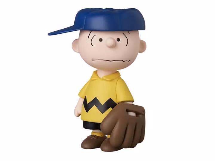 MLB × Peanuts UDF PVC Figure Los Angeles Dodgers Charlie Brown
