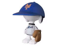 MLB × Peanuts UDF PVC Figure New York Mets Snoopy