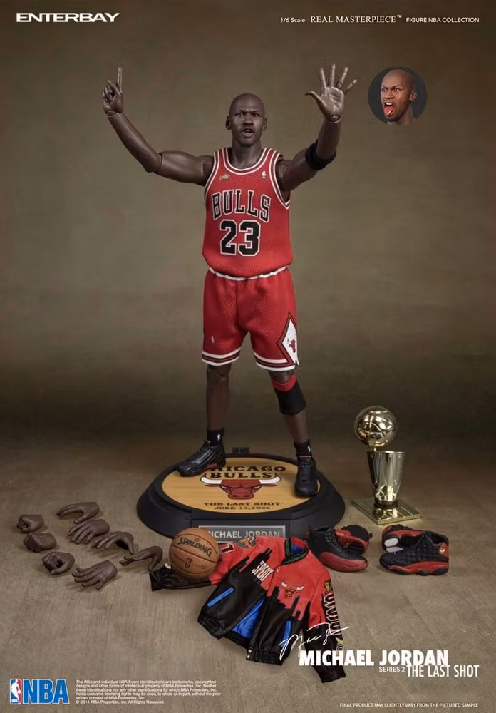 NBA Real Masterpiece Michael Jordan (Road Jersey Edition) 1/6 Scale Figure
