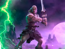 Masters of the Universe He-Man Unleashed 1/10 Deluxe Art Scale Limited Edition Statue