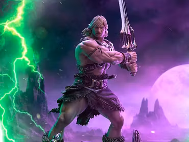 Masters of the Universe He-Man Unleashed 1/10 Deluxe Art Scale Limited Edition Statue