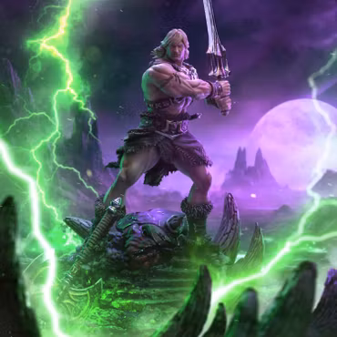 Masters of the Universe He-Man Unleashed 1/10 Deluxe Art Scale Limited Edition Statue