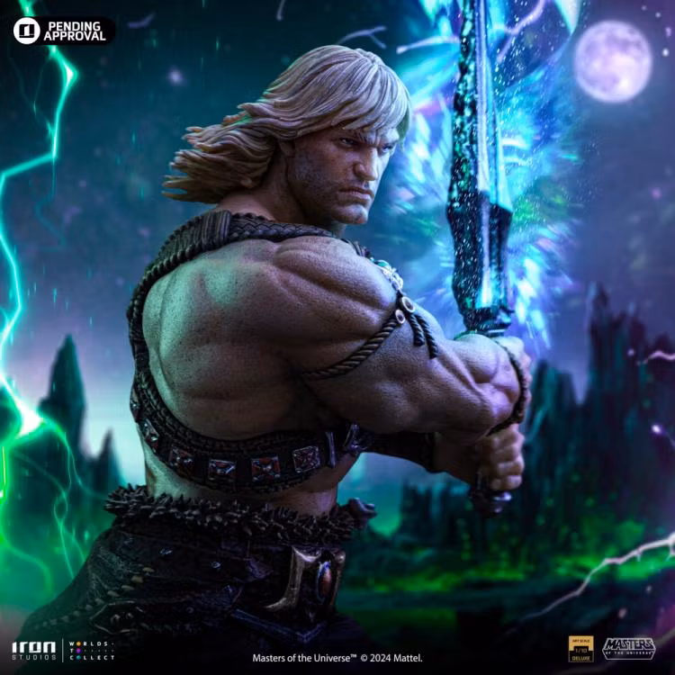 Masters of the Universe He-Man Unleashed 1/10 Deluxe Art Scale Limited Edition Statue