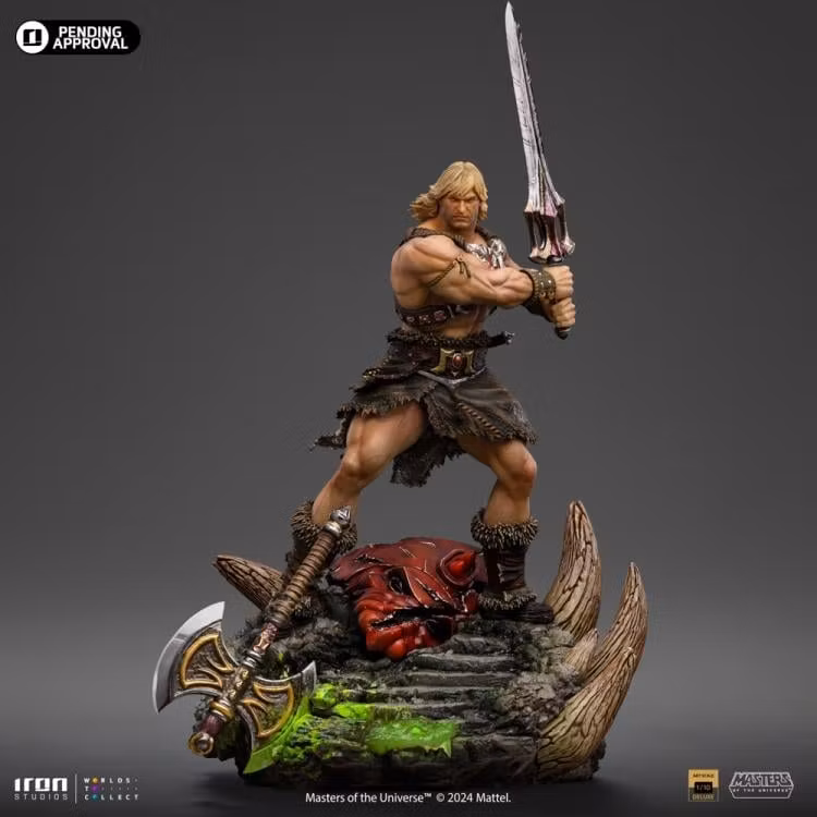 Masters of the Universe He-Man Unleashed 1/10 Deluxe Art Scale Limited Edition Statue