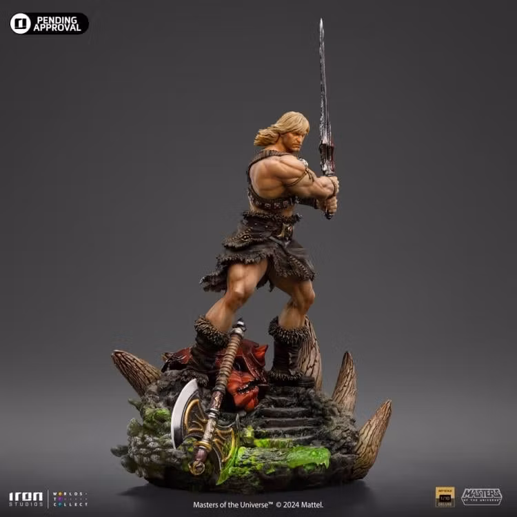 Masters of the Universe He-Man Unleashed 1/10 Deluxe Art Scale Limited Edition Statue