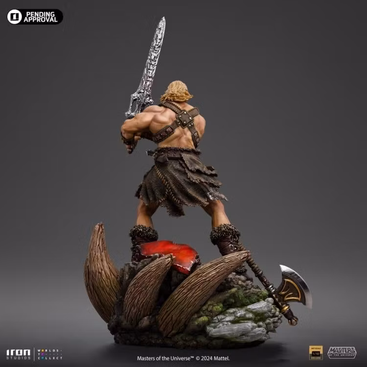 Masters of the Universe He-Man Unleashed 1/10 Deluxe Art Scale Limited Edition Statue