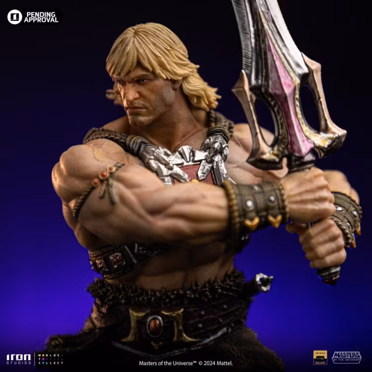 Masters of the Universe He-Man Unleashed 1/10 Deluxe Art Scale Limited Edition Statue