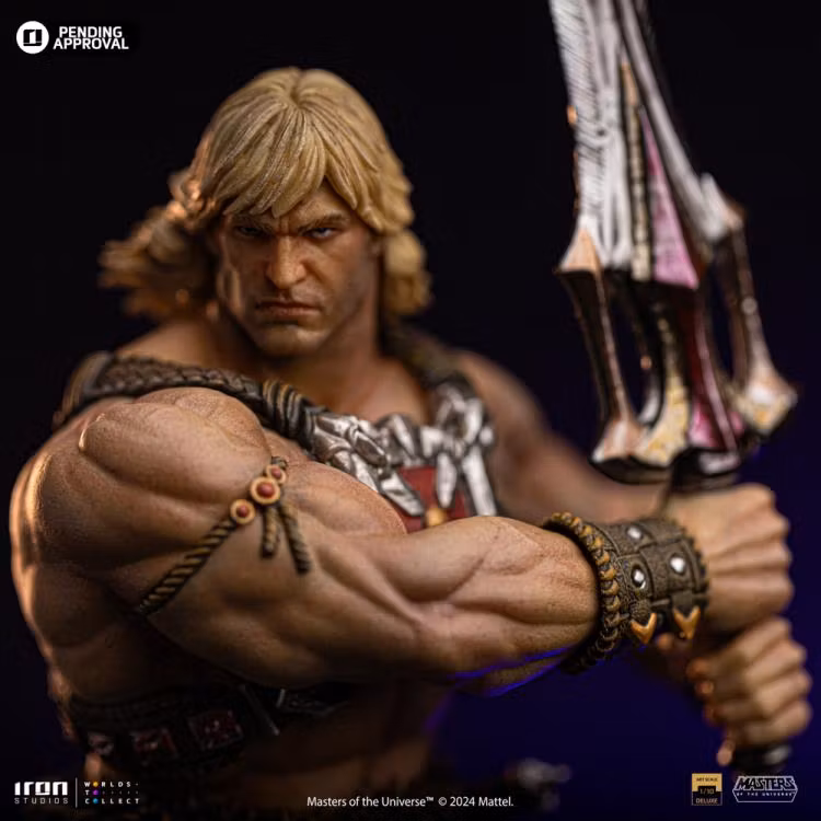 Masters of the Universe He-Man Unleashed 1/10 Deluxe Art Scale Limited Edition Statue