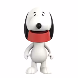 Peanuts ReAction Snoopy (Suppertime) Action Figure