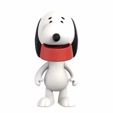 Peanuts ReAction Snoopy (Suppertime) Action Figure