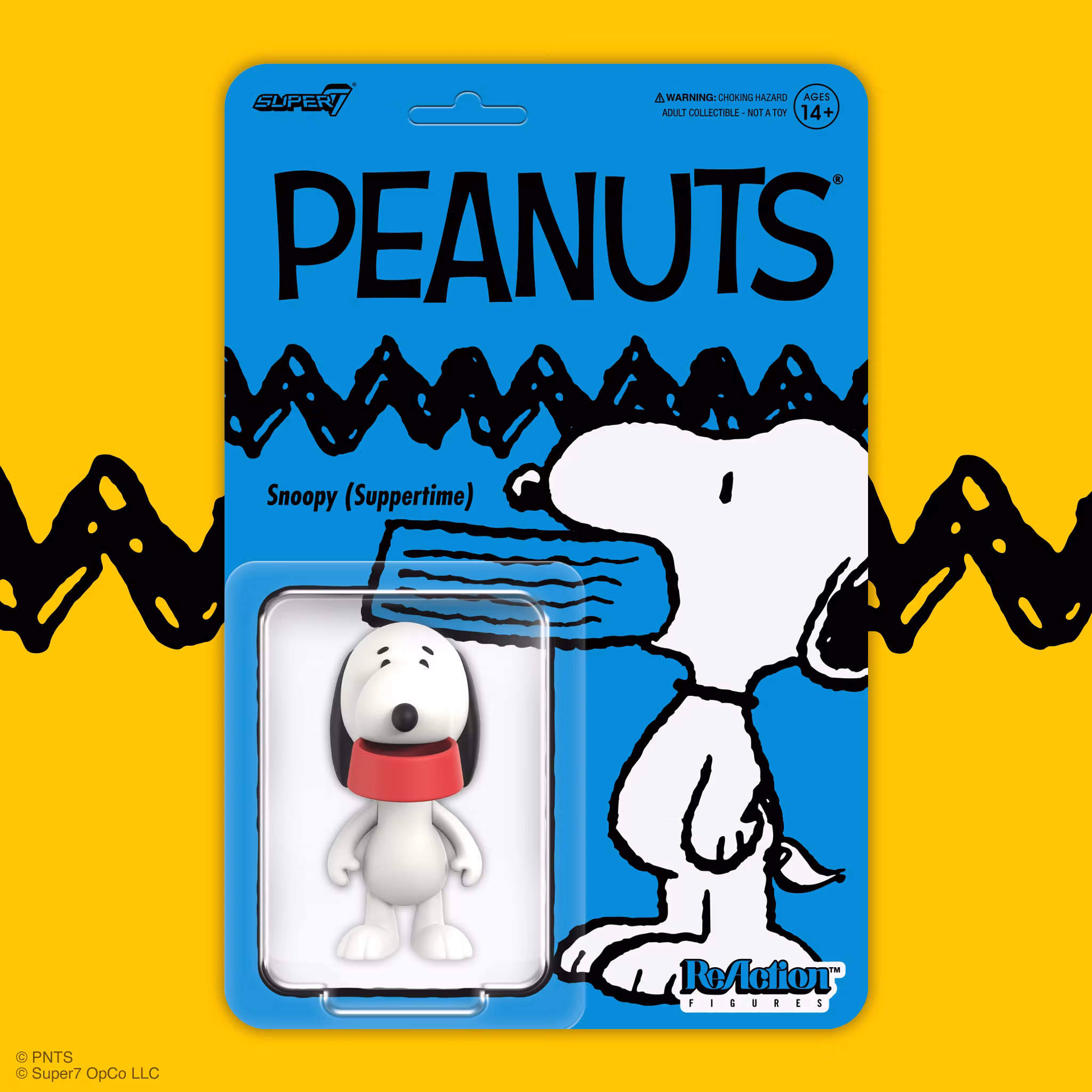 Peanuts ReAction Snoopy (Suppertime) Action Figure