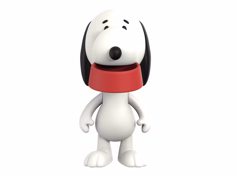 Peanuts ReAction Snoopy (Suppertime) Action Figure