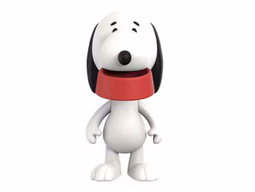 Peanuts ReAction Snoopy (Suppertime) Action Figure