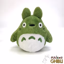 My Neighbor Totoro Fluffy Beanbag Plush Figure Big Totoro Green