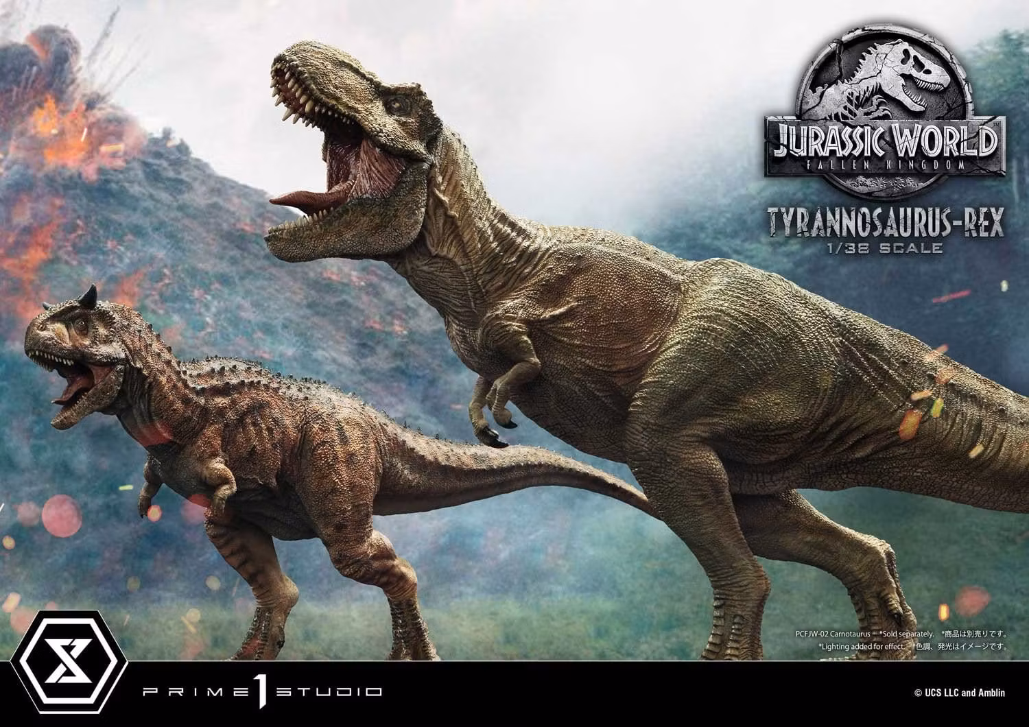 Jurassic World (Film) Prime Collectible Tyrannosaurus Rex 1/38 Scale Figure