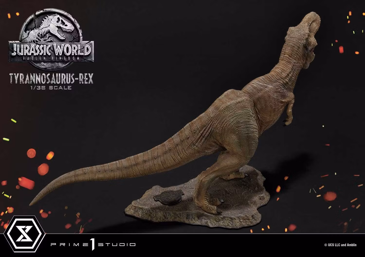 Jurassic World (Film) Prime Collectible Tyrannosaurus Rex 1/38 Scale Figure