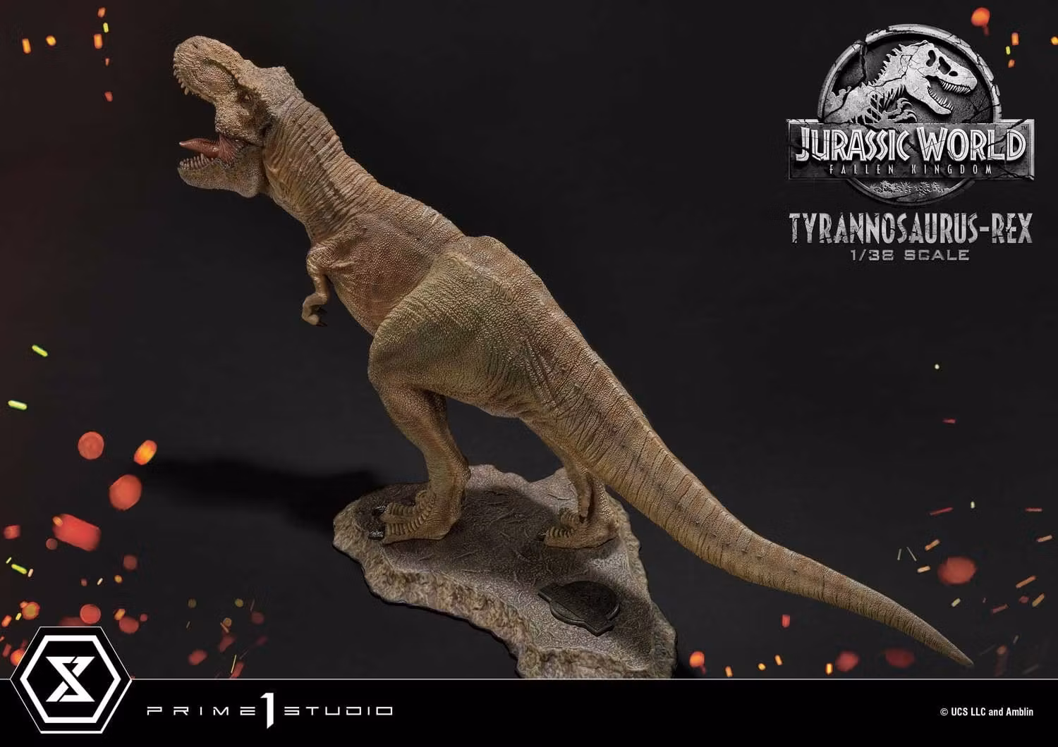 Jurassic World (Film) Prime Collectible Tyrannosaurus Rex 1/38 Scale Figure