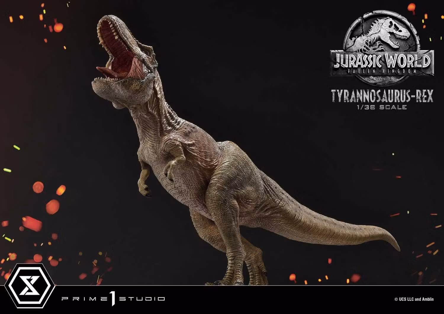 Jurassic World (Film) Prime Collectible Tyrannosaurus Rex 1/38 Scale Figure