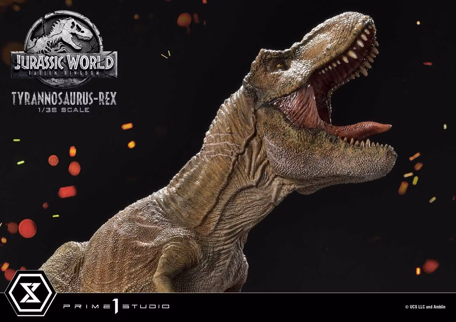 Jurassic World (Film) Prime Collectible Tyrannosaurus Rex 1/38 Scale Figure