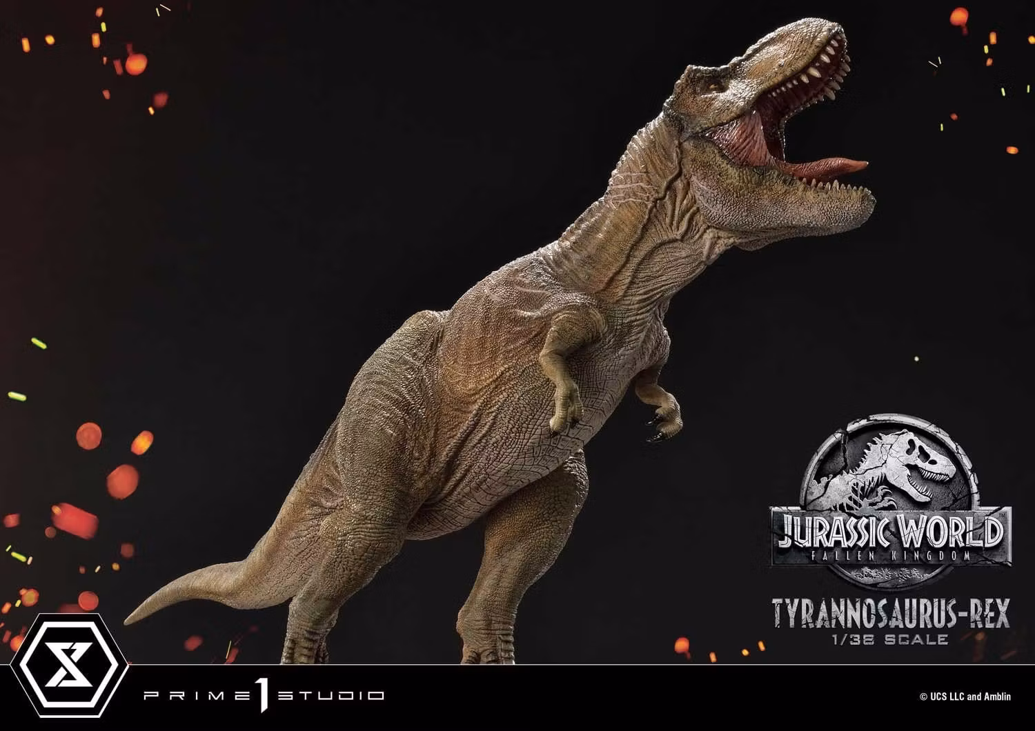 Jurassic World (Film) Prime Collectible Tyrannosaurus Rex 1/38 Scale Figure
