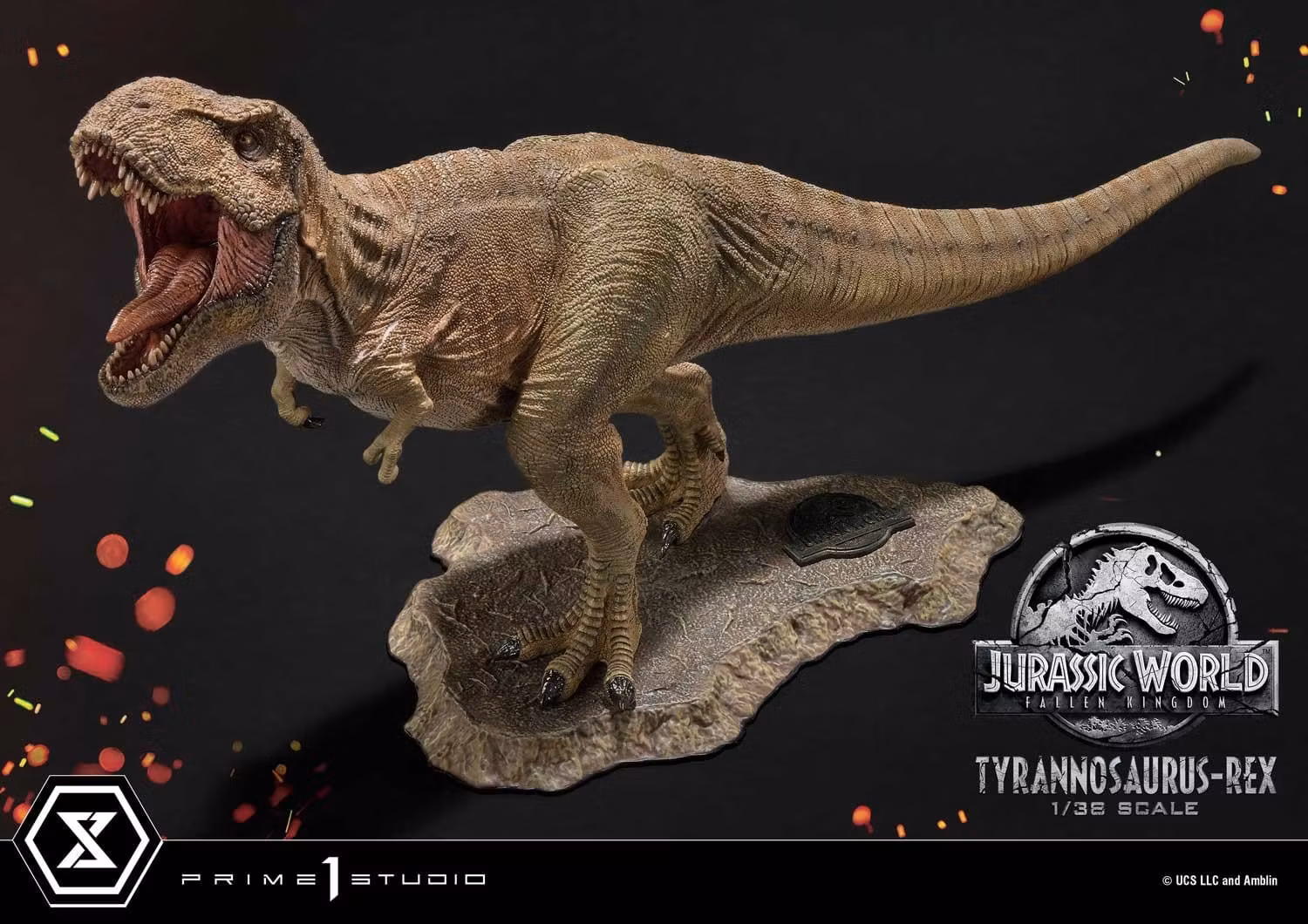 Jurassic World (Film) Prime Collectible Tyrannosaurus Rex 1/38 Scale Figure
