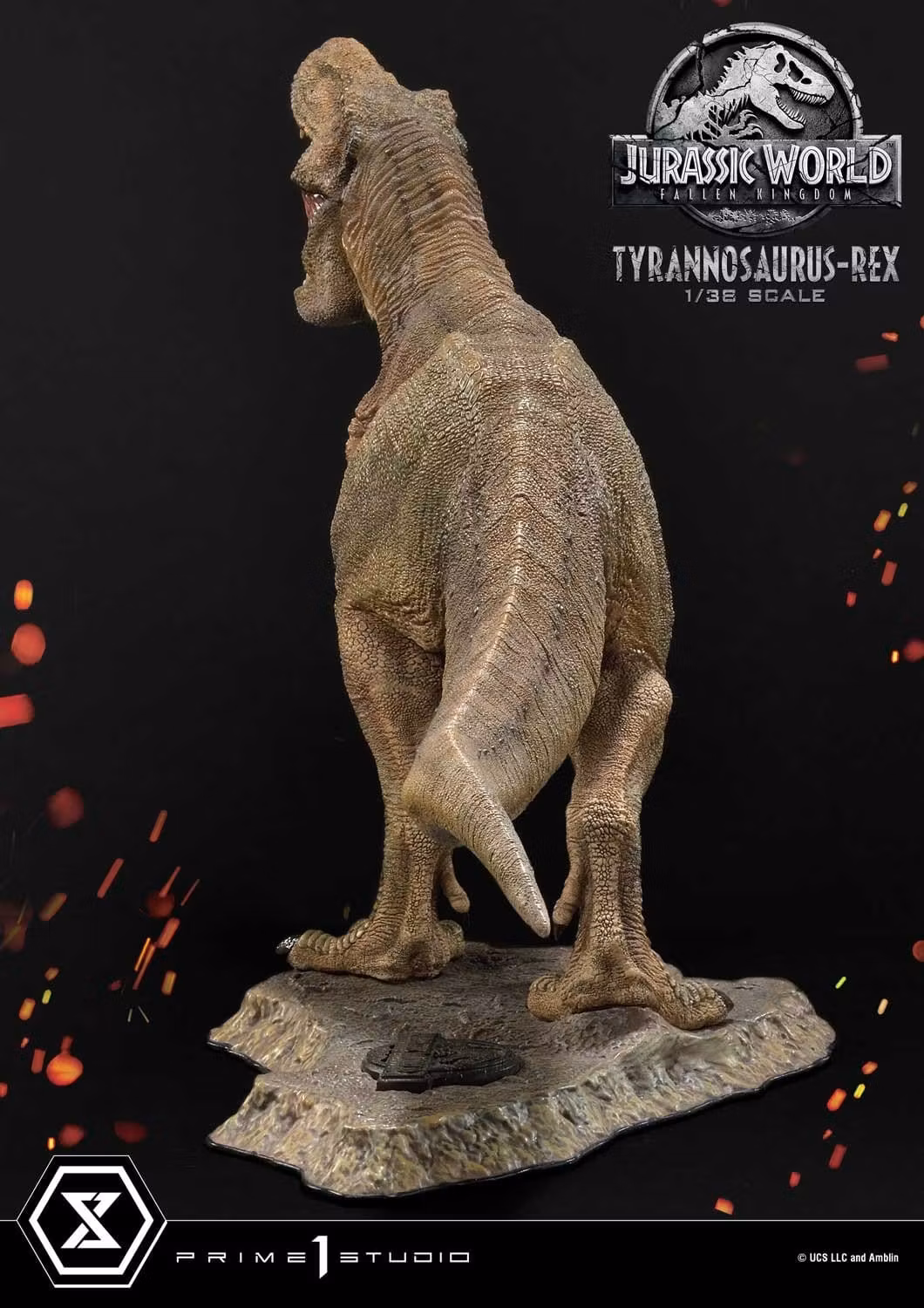 Jurassic World (Film) Prime Collectible Tyrannosaurus Rex 1/38 Scale Figure