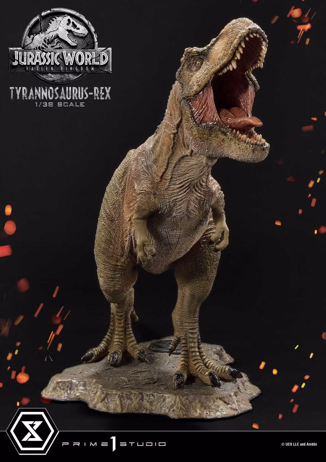 Jurassic World (Film) Prime Collectible Tyrannosaurus Rex 1/38 Scale Figure