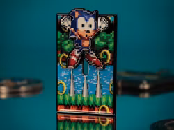 Sonic the Hedgehog Limited Edition Moving Pin Badge