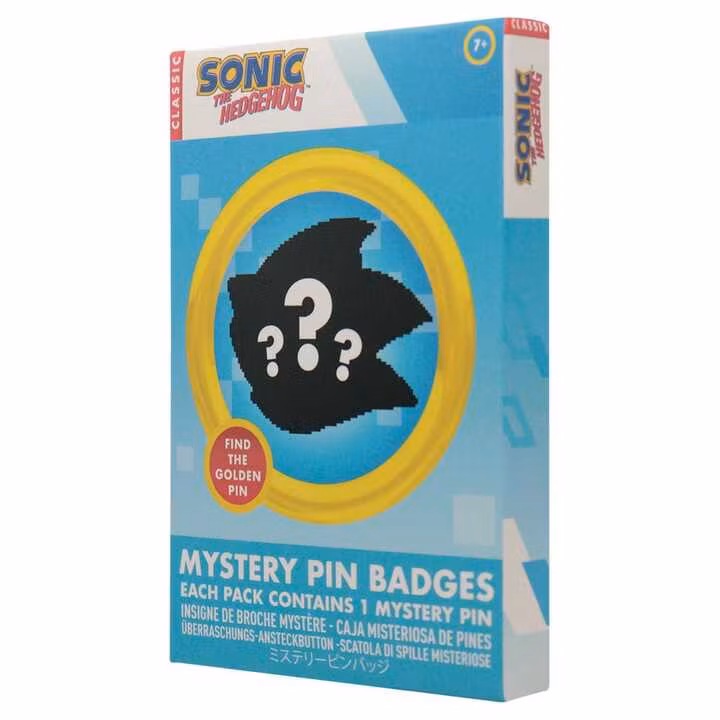 Sonic The Hedgehog Mystery Pin Badges Blind Box (12)