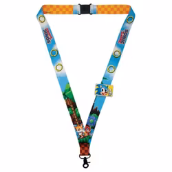 Sonic the Hedgehog Lanyard and Pin Badge Set