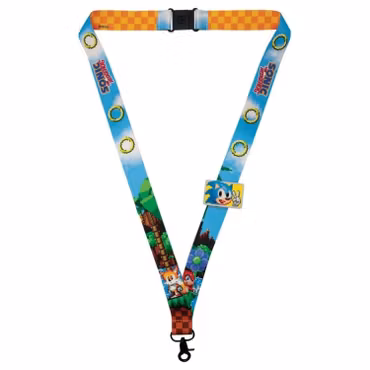 Sonic the Hedgehog Lanyard and Pin Badge Set