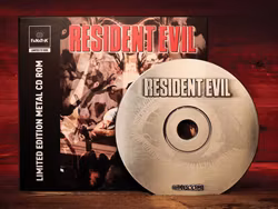 Resident Evil 30th Anniversary Limited Edition Metal CD-ROM Replica